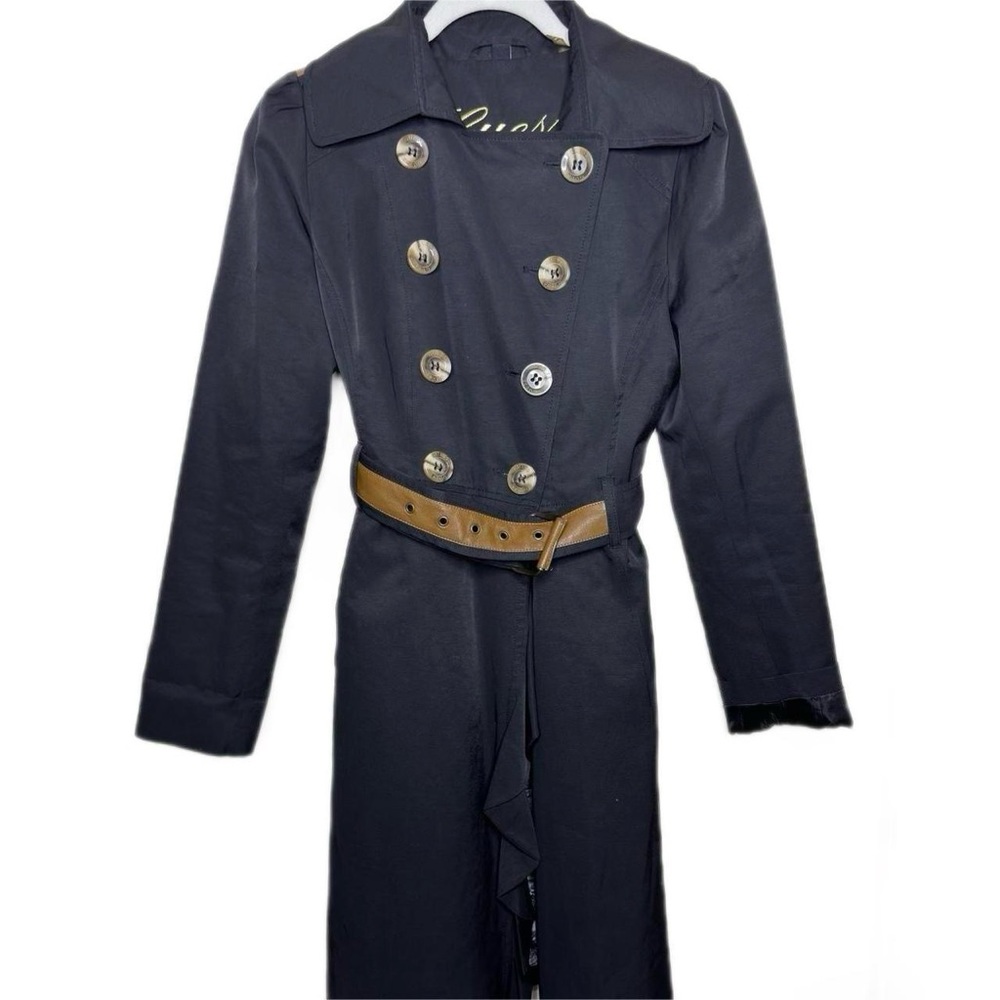 2000s Belted Trench Coat ☔️